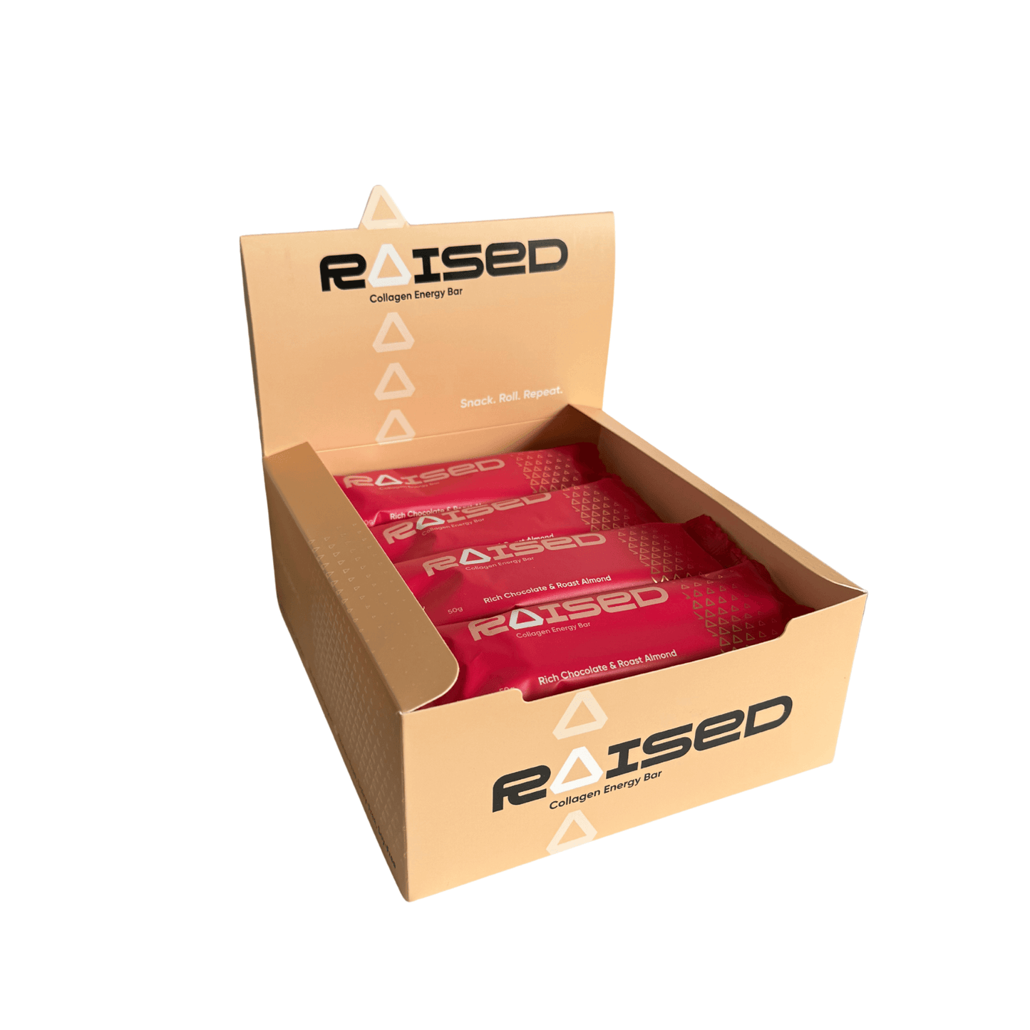 Raised Raw Cacao & Roast Almond Collagen Energy Bar