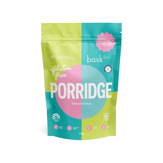 Bask & Co Gluten Free Traditional Porridge 400g