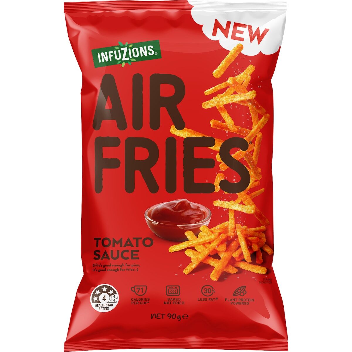 Infuzions Air Fries Tomato Sauce 90g
