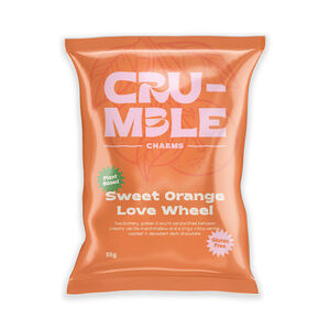 Crumble Charms Sweet Orange Love Wheel 55g