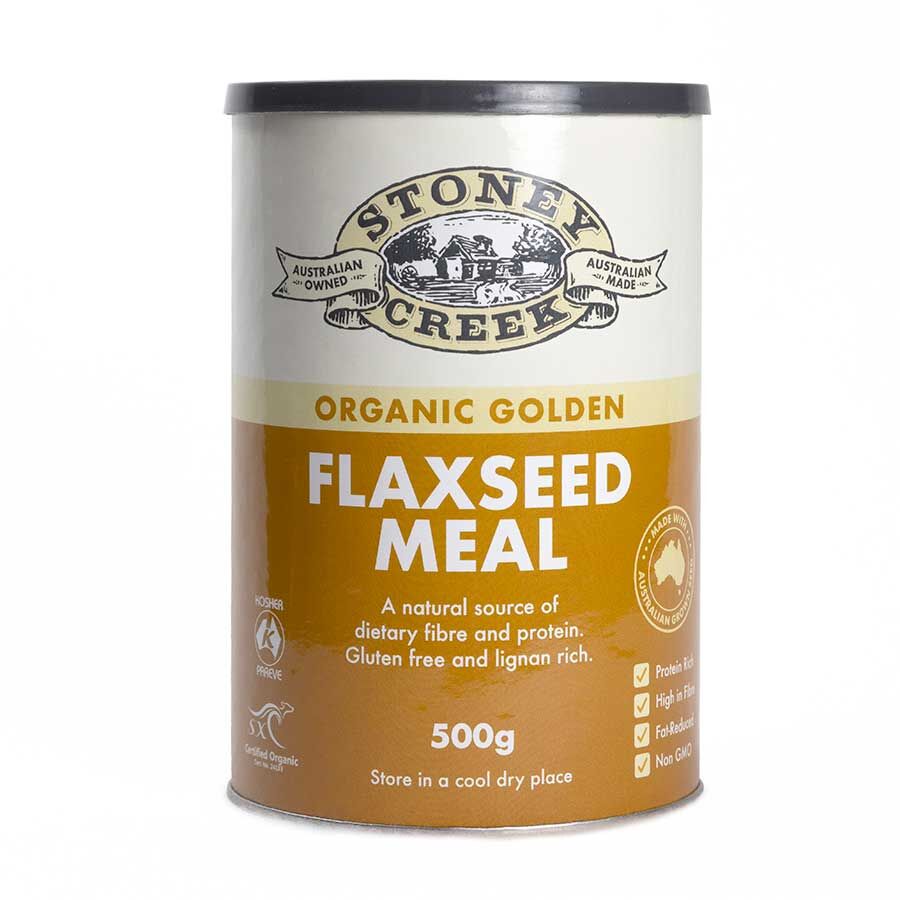 Stoney Creek Organic Flaxseed Meal Golden 500g