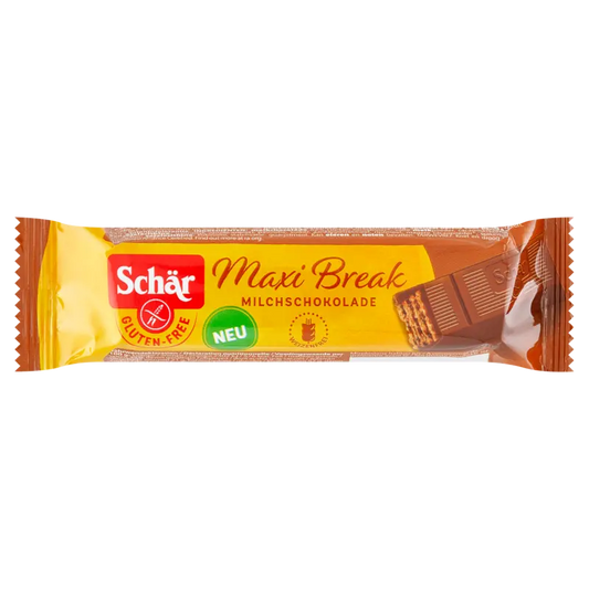 Schär Maxi Break Milk Chocolate Wafer Bar 38g
