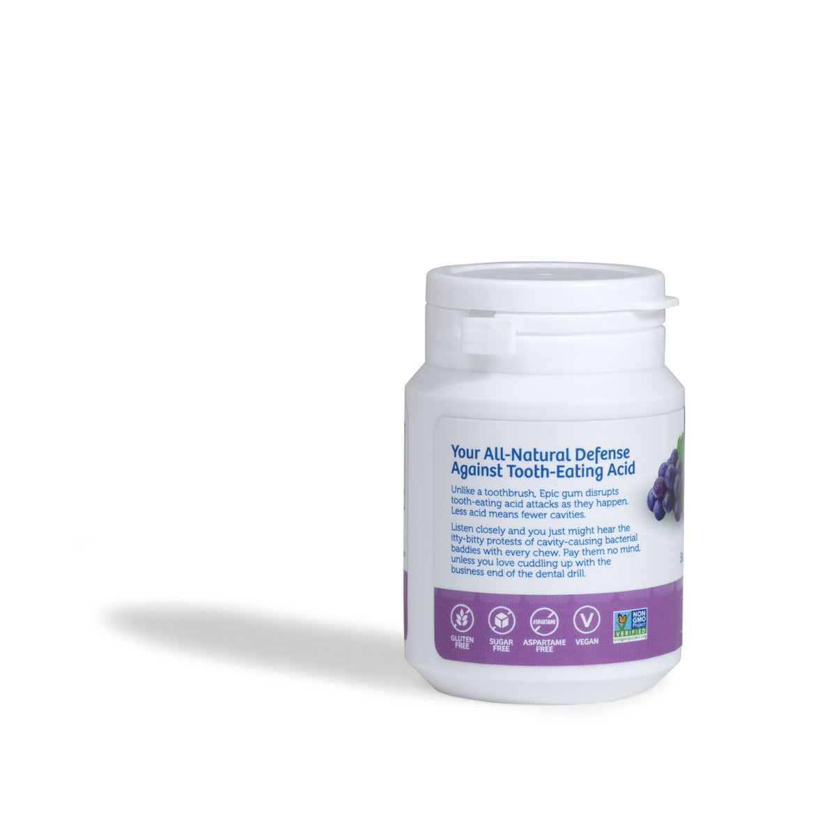 Epic Xylitol Chewing Gum Grape