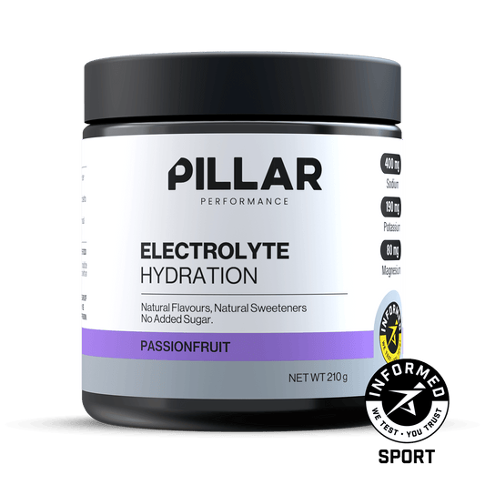 Electrolyte Hydration Passionfruit jar front