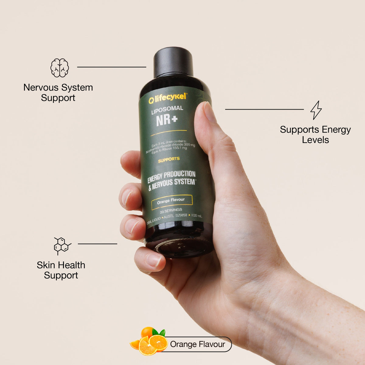 Life Cykel Liposomal NR+ 100ml