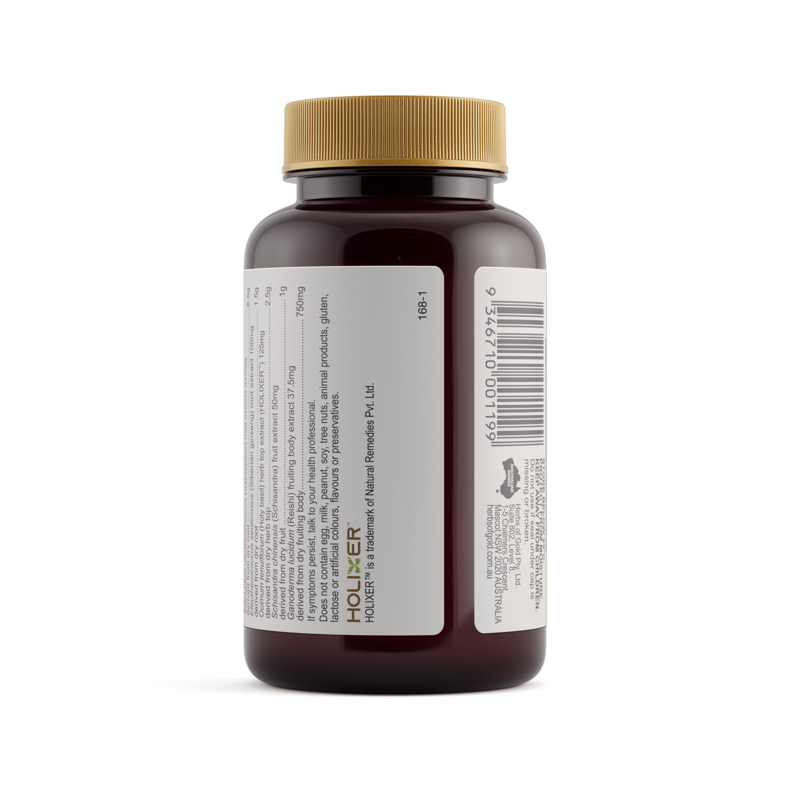 Herbs of Gold Astra Recharge 60 Tablets information