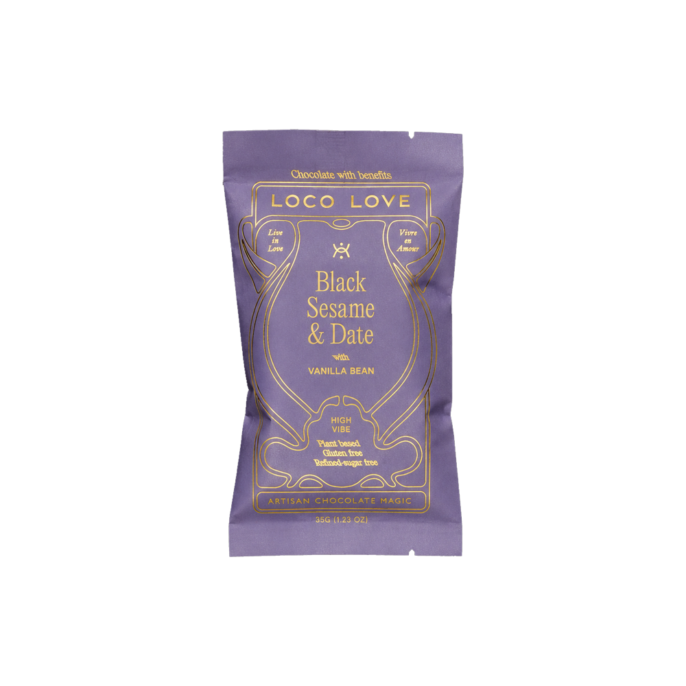 Loco Love Black Sesame & Date single bar