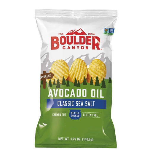 Boulder Canyon Chips Avocado Oil Classic Sea Salt 148g
