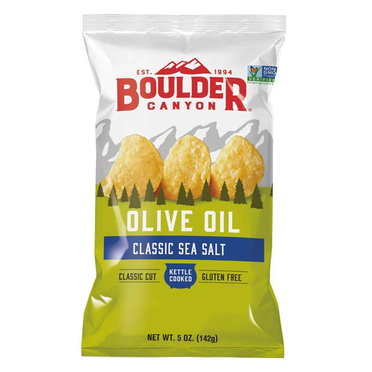 Boulder Canyon Chips Olive Oil Classic Sea Salt 141g