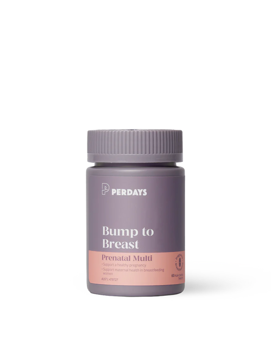 Perdays Bump to Breast Prenatal Multi 60t