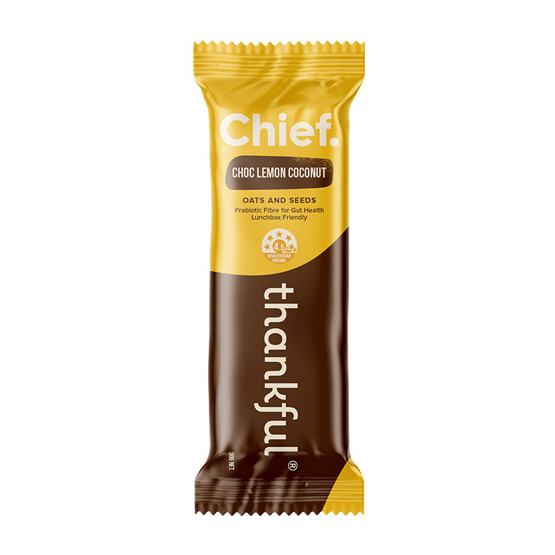 Chief Thankful Bar Choc Lemon Coconut 30g