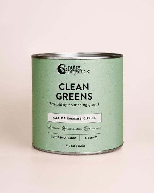 Nutra Naturals Clean Greens 200g front