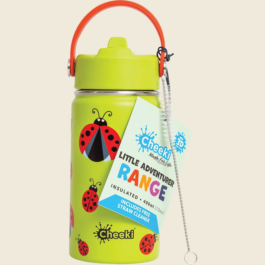 Cheeki Kids Insulated Bottle Ladybug 400ml
