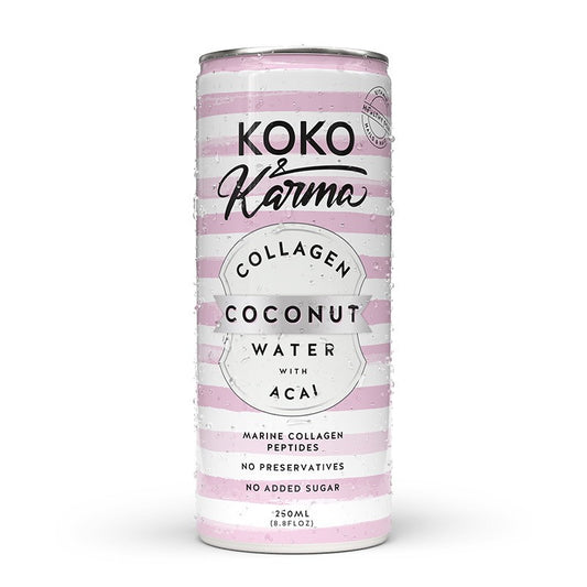 KOKO & Karma Coconut Water Collagen & Acai 250ml