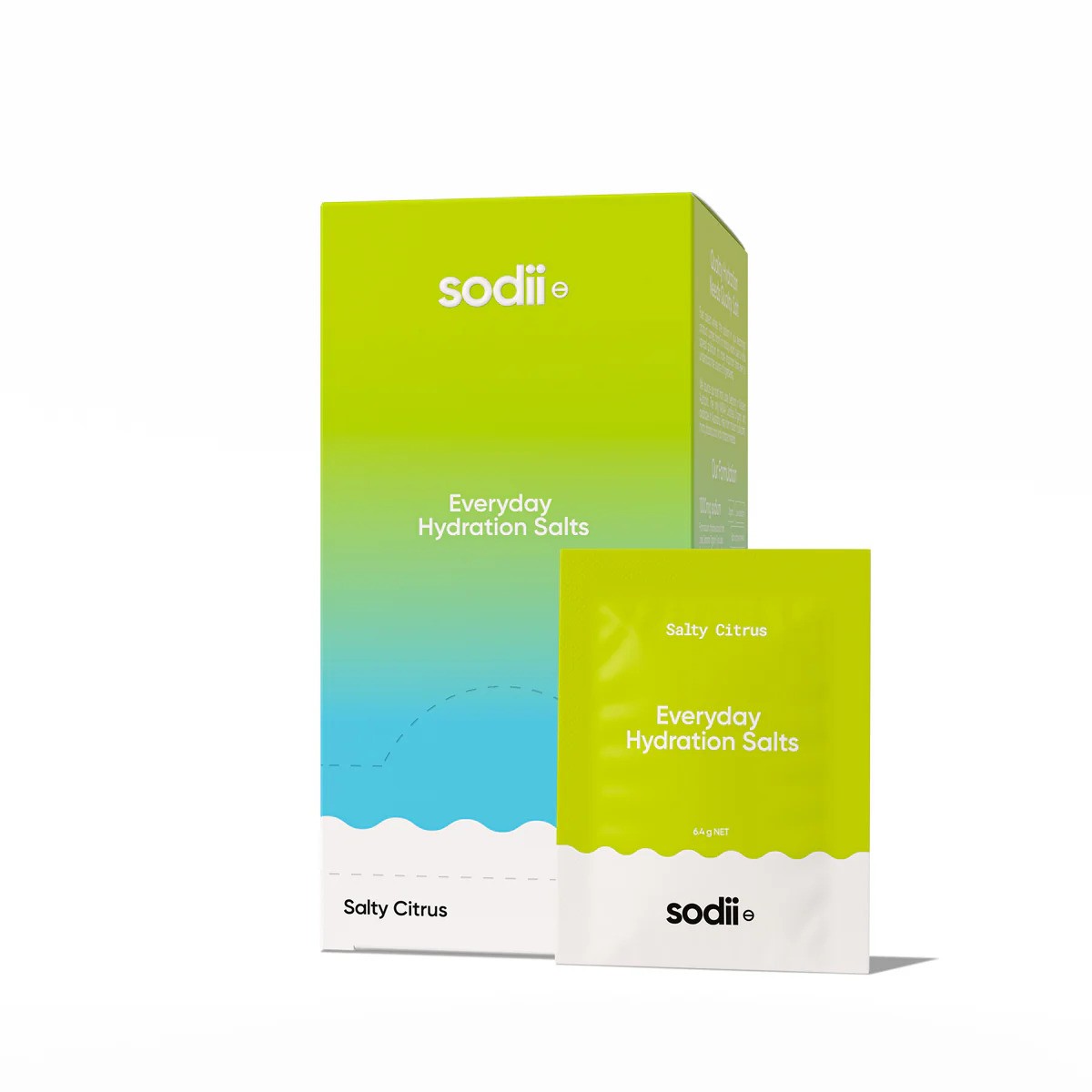 Sodii Everyday Hydration Salts Salty Citrus 30pk