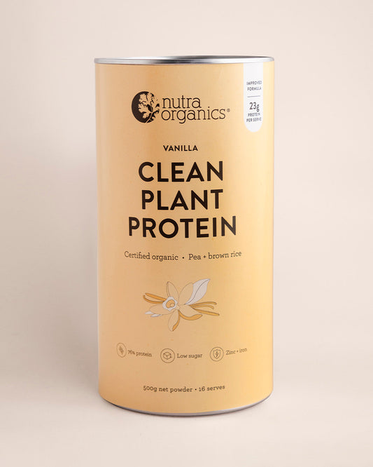 Nutra Naturals Clean Plant Protein Creamy Vanilla 500g