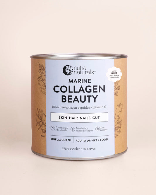 Nutra Naturals Marine Collagen Beauty 225g front