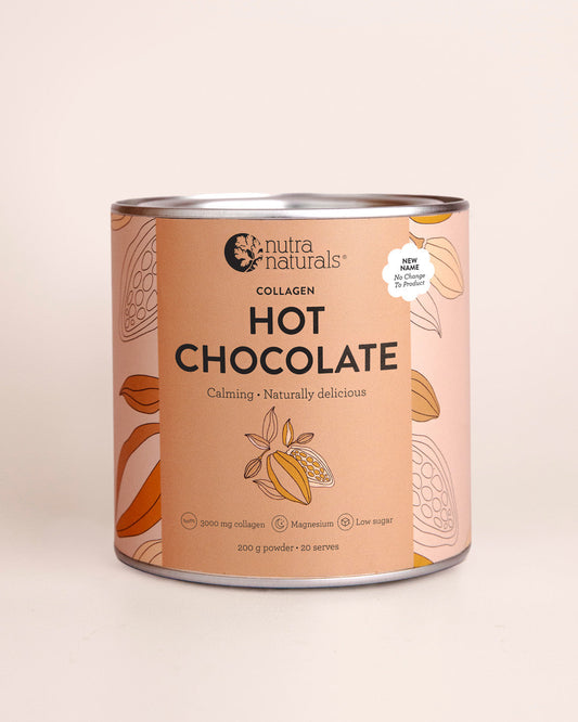 Nutra Naturals Collagen Hot Chocolate 200g front