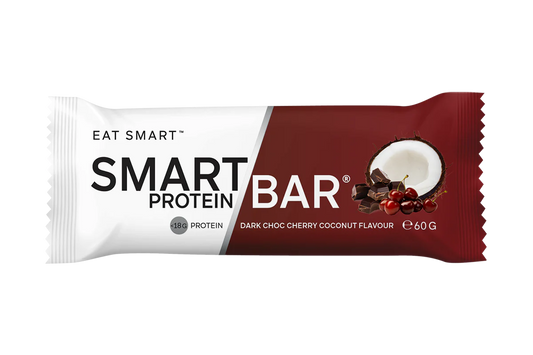 Smart Protein Bar Dark Choc Cherry Coconut Flavour Protein Bar 60g