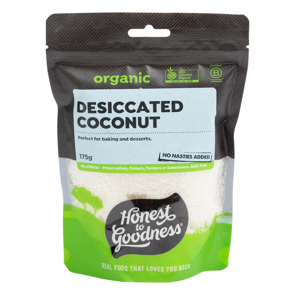 Honest to Goodness Organic Desiccated Coconut 175g