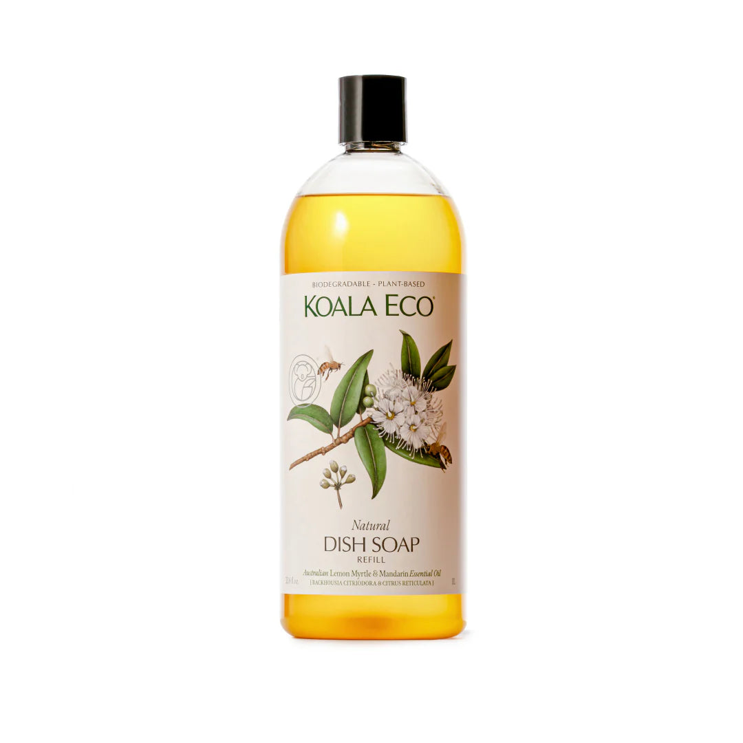 Koala Eco Dish Soap Lemon Myrtle & Mandarin refill 1L