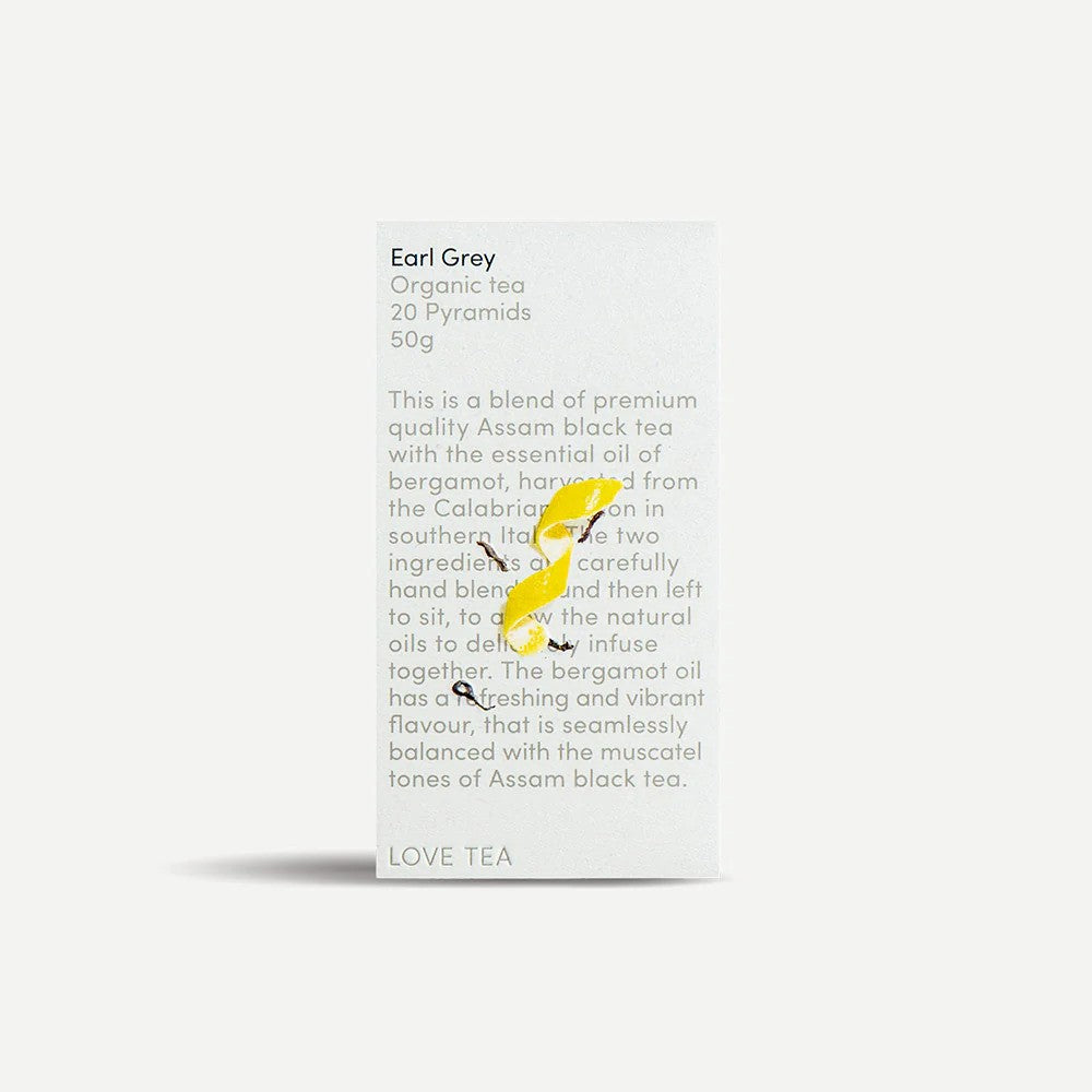 Love Tea Earl Grey Pyramid Tea Bags