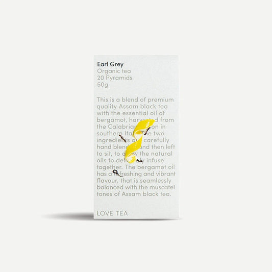 Love Tea Earl Grey Pyramid Tea Bags