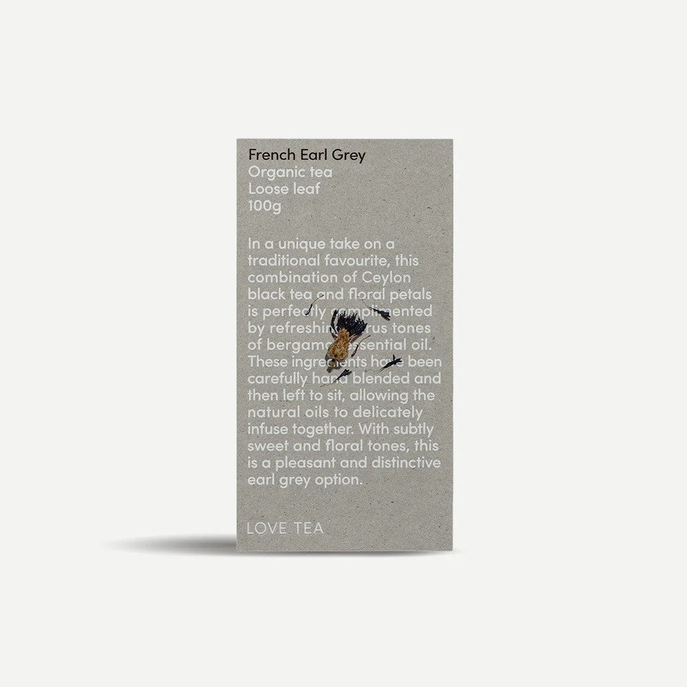 Love Tea French Earl Grey Loose Leaf Tea