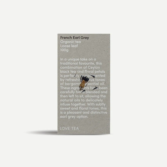 Love Tea French Earl Grey Loose Leaf Tea