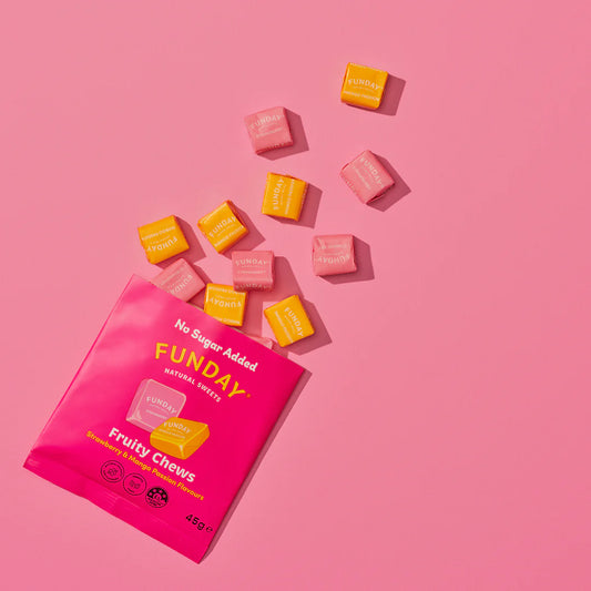 Funday Natural Sweets Fruity Chews 45g
