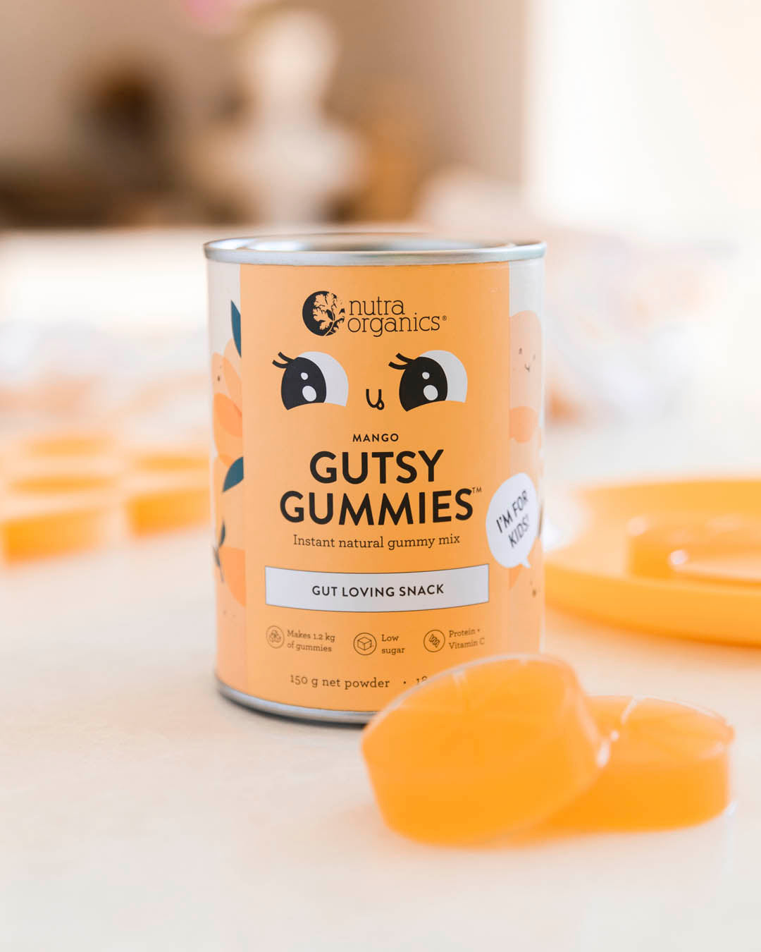 Nutra Naturals Gutsy Gummies Mango 150g