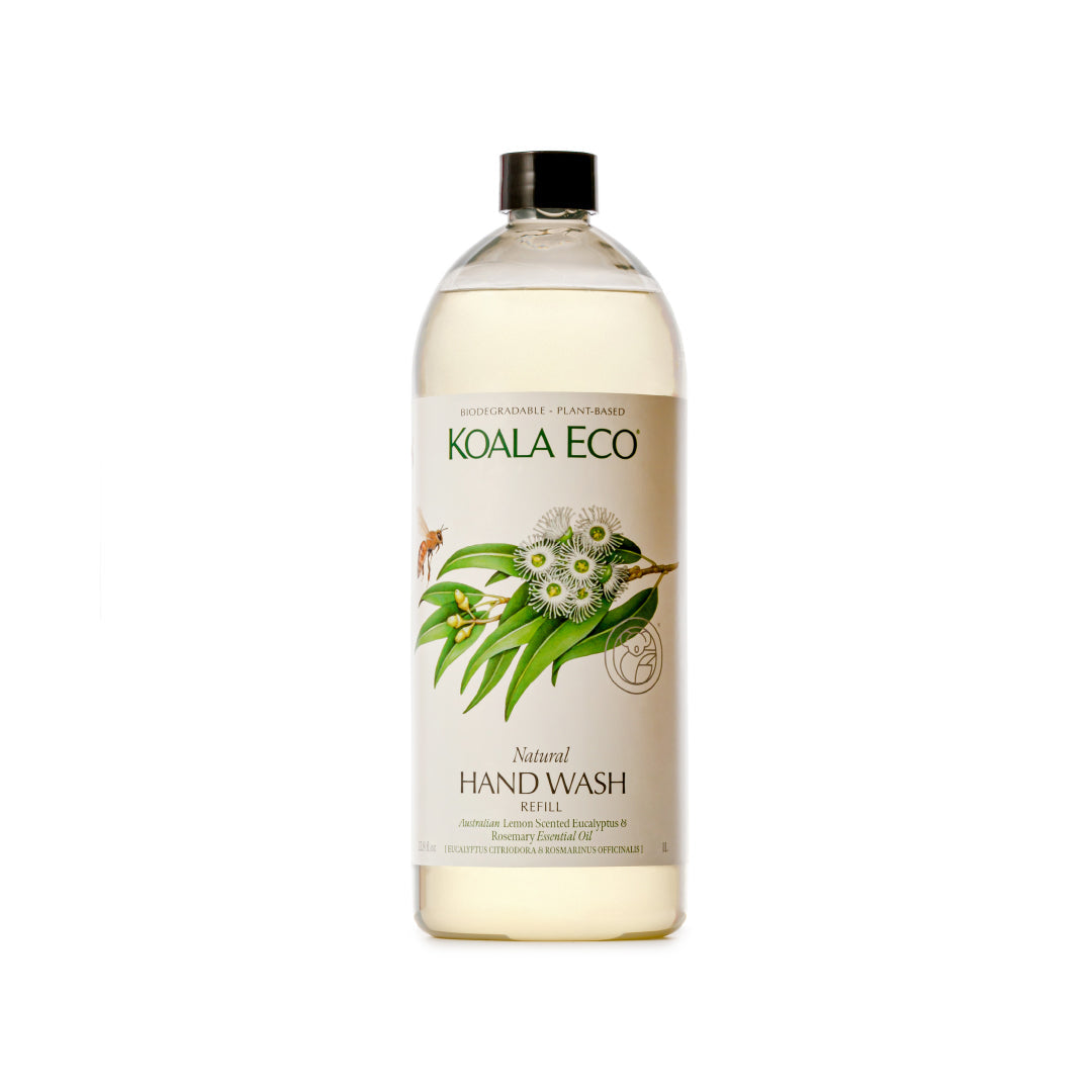 Koala Eco Hand Wash Lemon Scented Eucalyptus & Rosemary Refill 1L