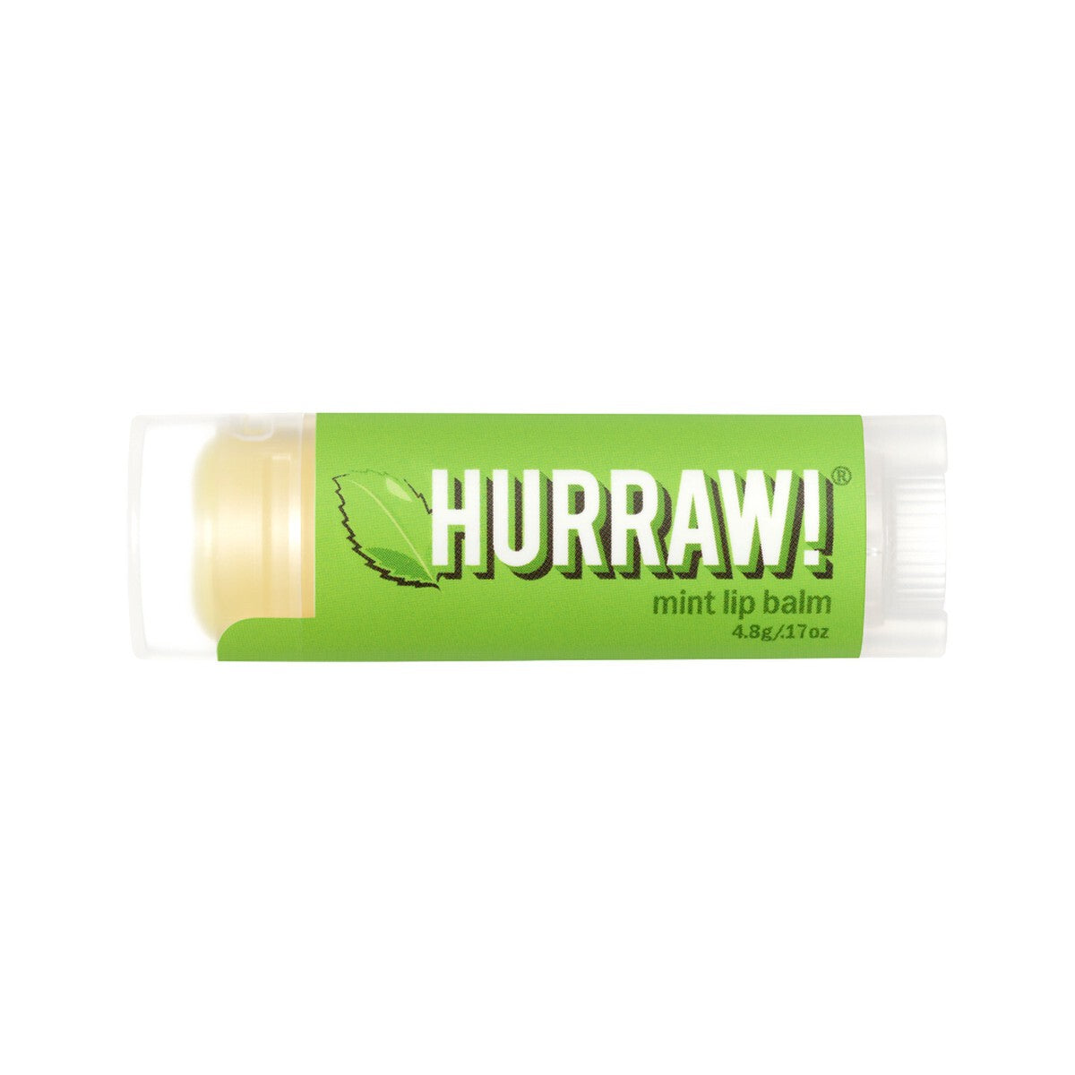 Hurraw! Organic Lip Balm Mint 4.8g