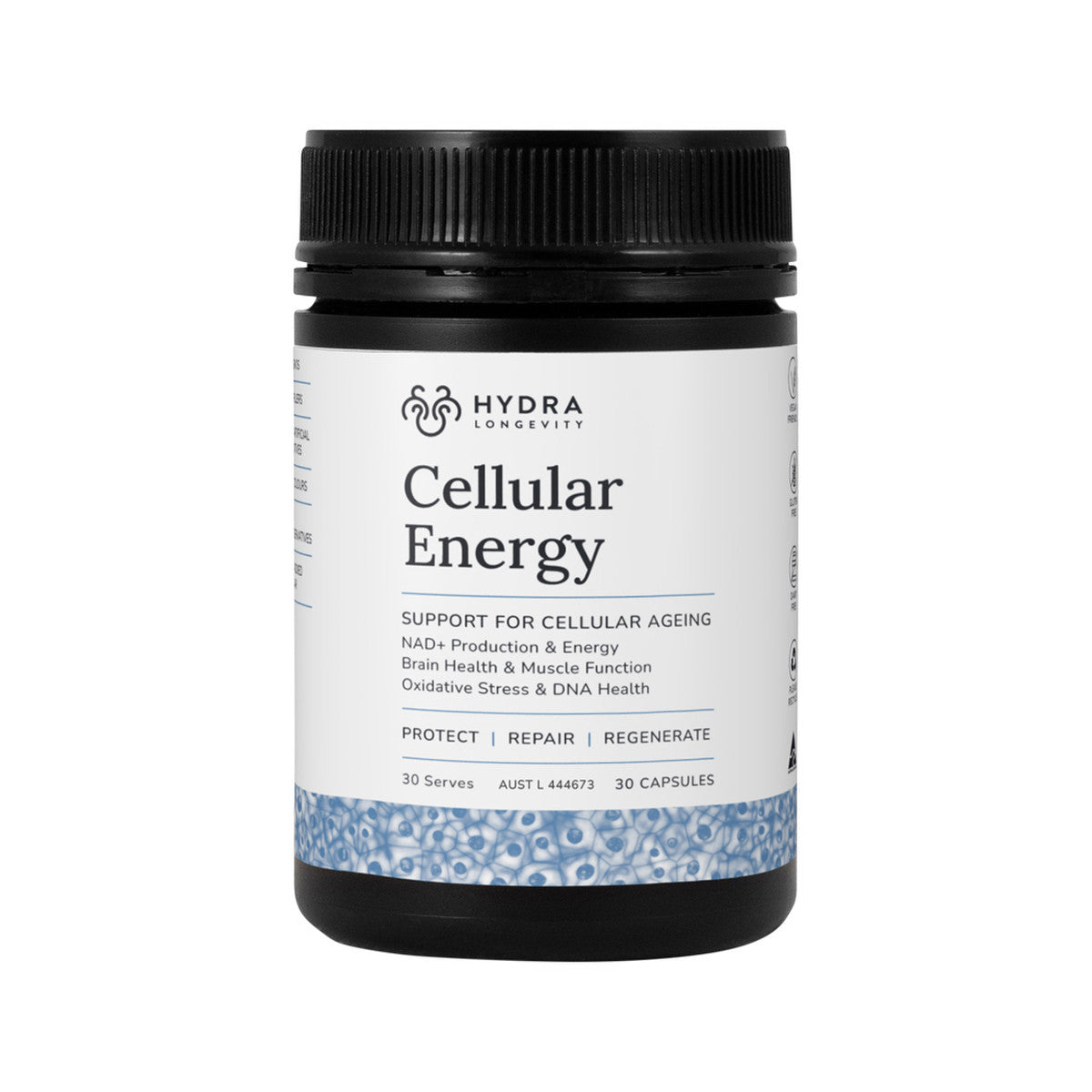 Hydra Longevity Cellular Energy 30c