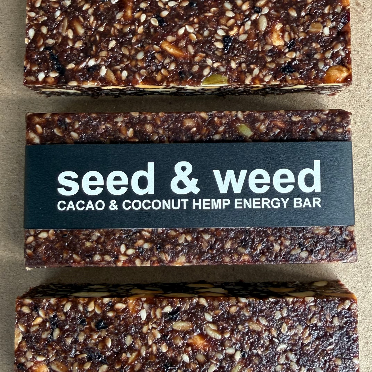 Seed & Weed Cacao & Coconut Hemp Bar 80g