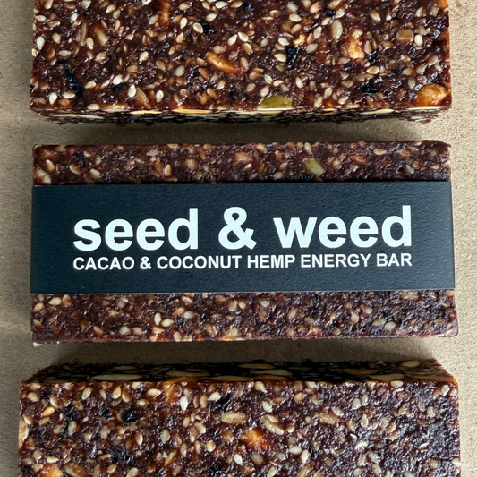 Seed & Weed Cacao & Coconut Hemp Bar 80g