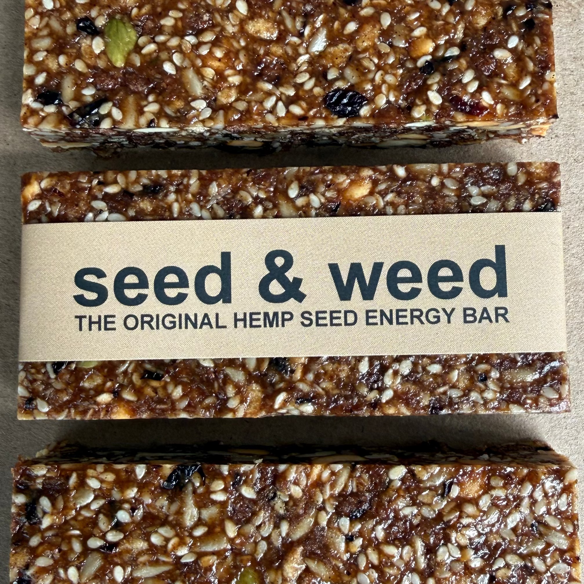 Seed & Weed Original Hemp Bar 80g