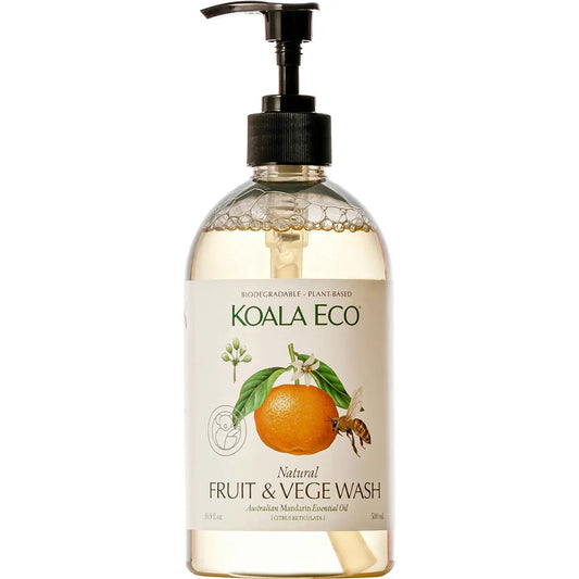 Koala Eco Fruit & Vegetable Wash Mandarin 500ml