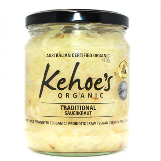 Kehoe's Traditional Organic Sauerkraut 410g