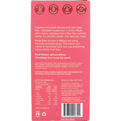 Loving Earth Salted Caramel Chocolate 80g