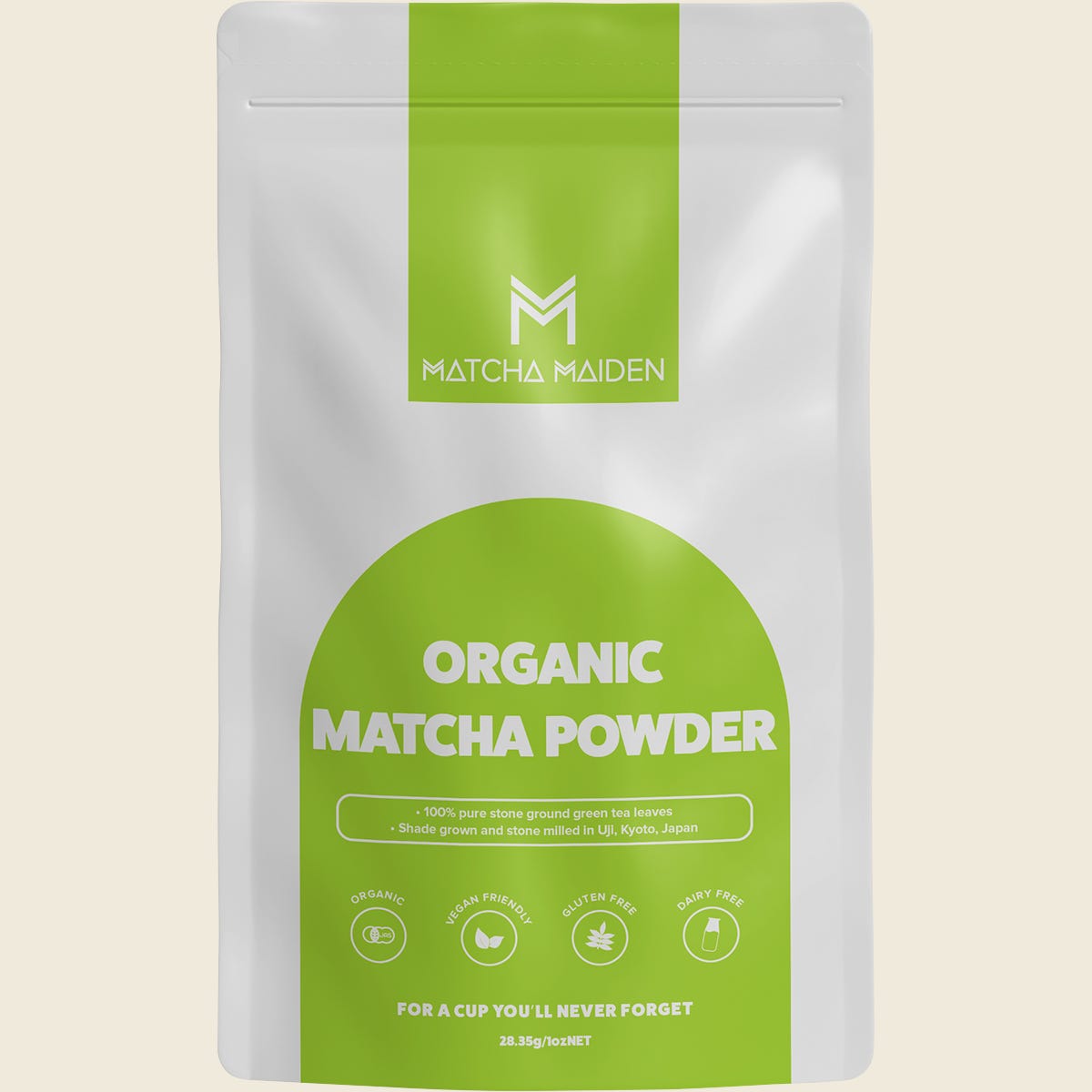 Matcha Maiden Organic Matcha Powder 28.35g