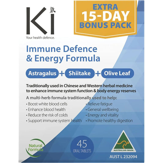 Martin & Pleasance Ki Immune Defence & Energy Formula 30t