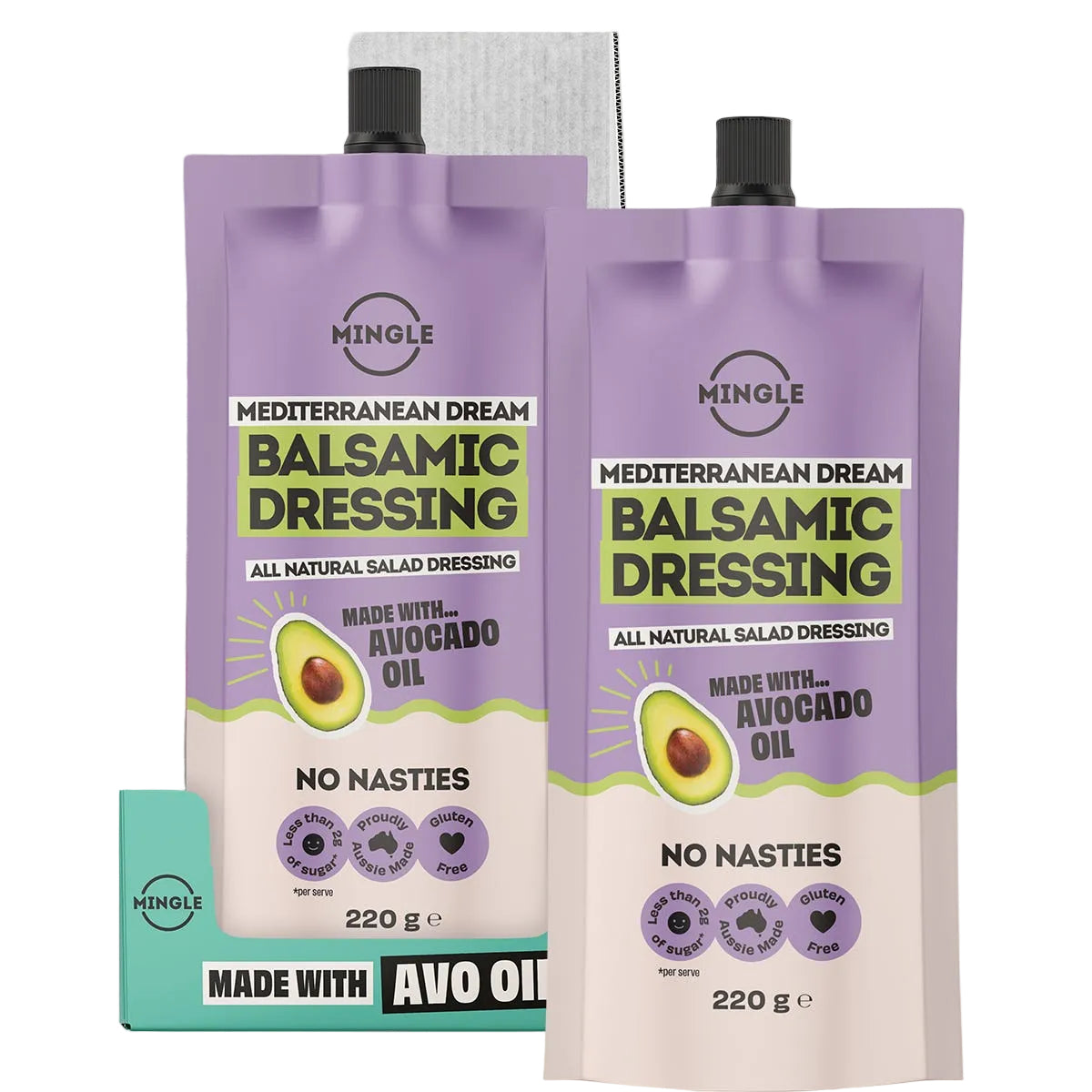 Mingle Balsamic All Natural Salad Dressing 220g