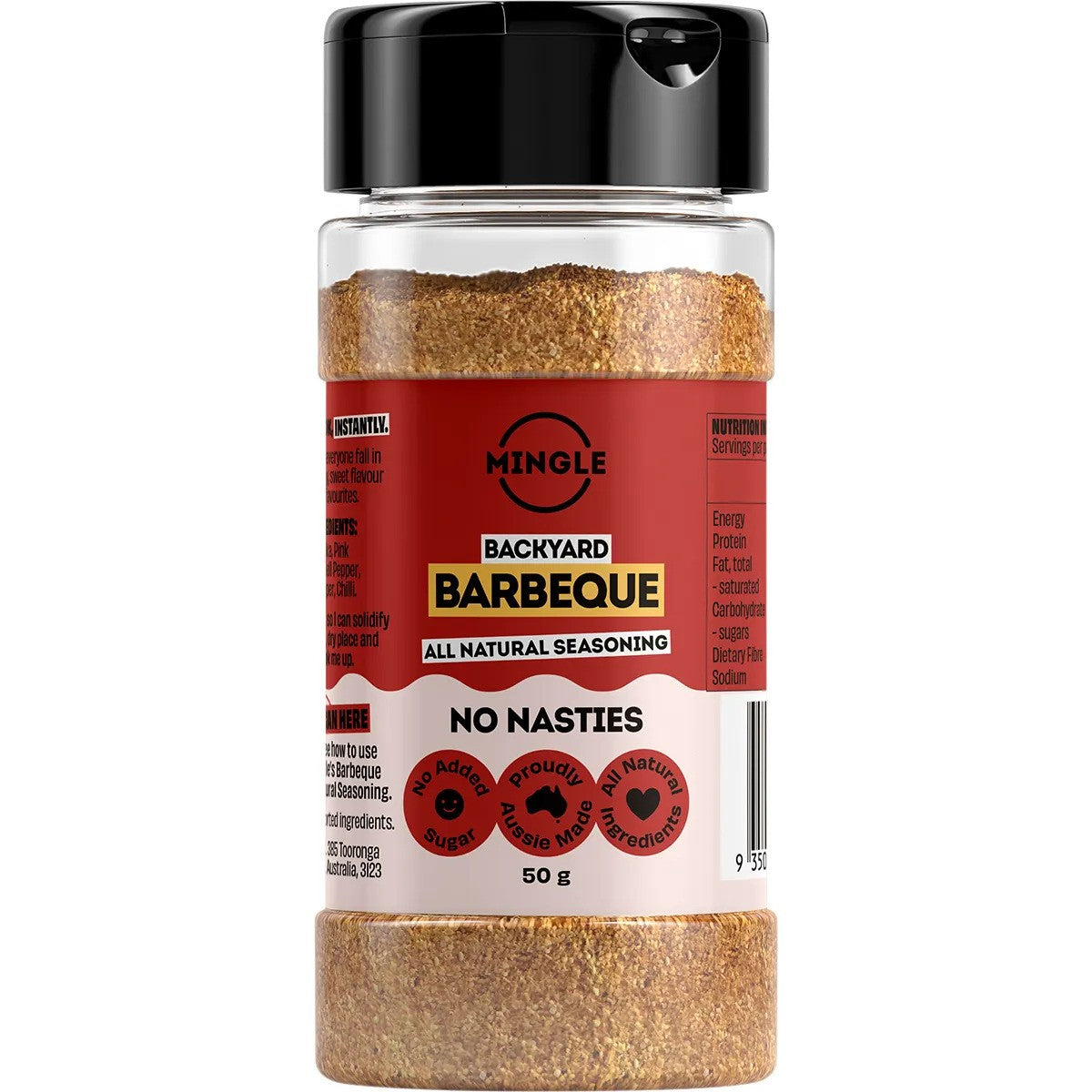 Mingle Natural Seasoning Backyard Barbeque 50g