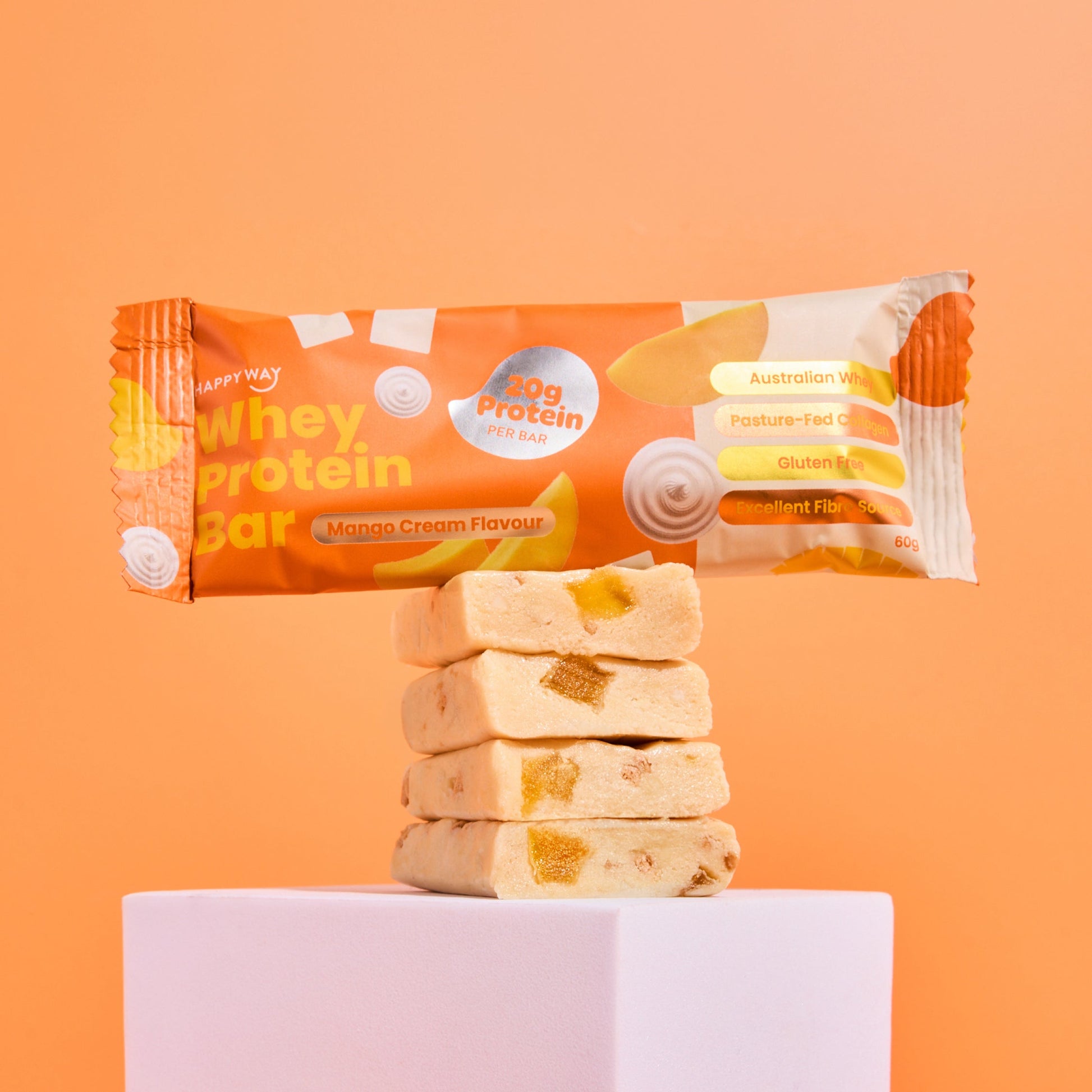 Happy Way Mango Cream protein bar