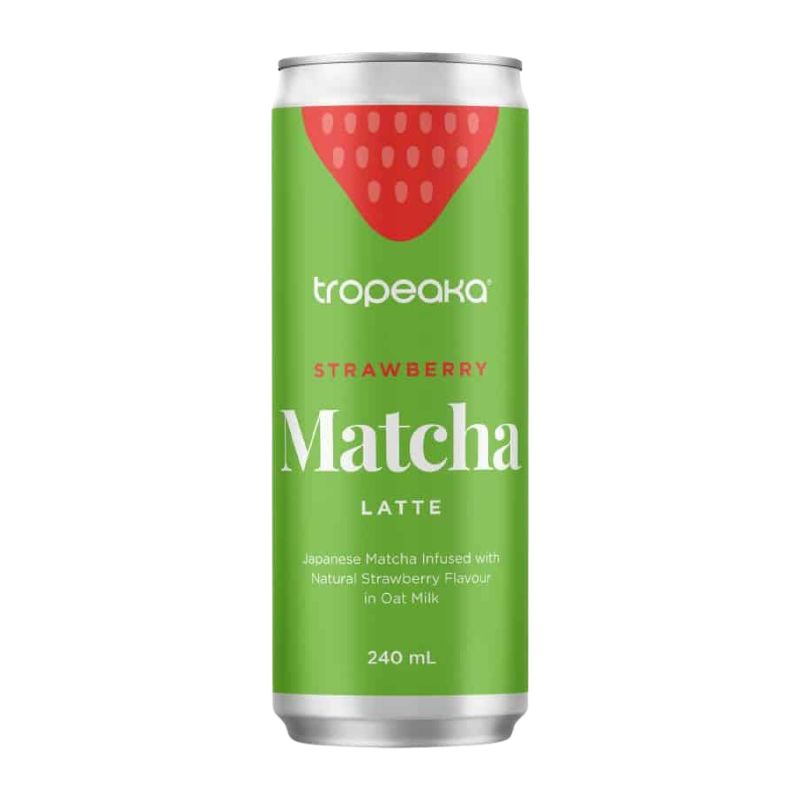 Tropeaka Matcha Latte Strawberry 240ml