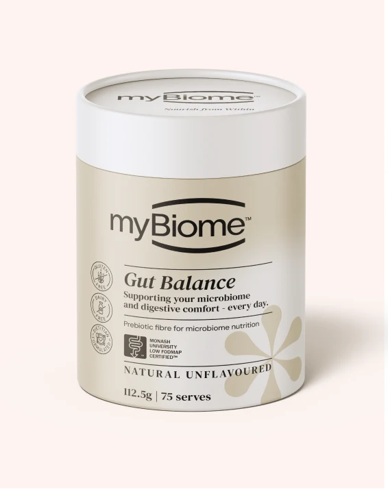 myBiome Natural Unflavoured tub detail