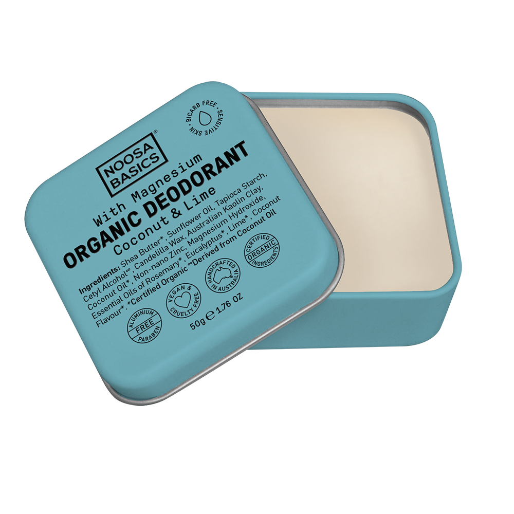 Noosa Basics Deodorant Tin Coconut and Lime 50g