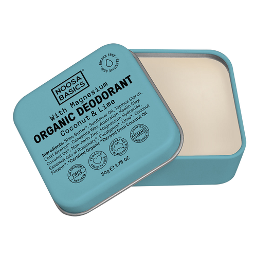 Noosa Basics Deodorant Tin Coconut and Lime 50g