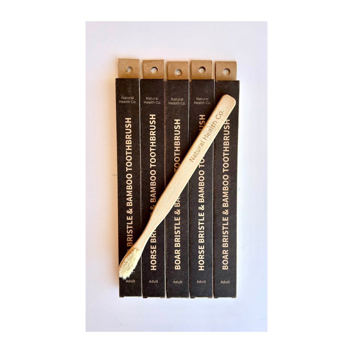 Natural Health Co Horse Bristle & Bamboo Toothbrush Child